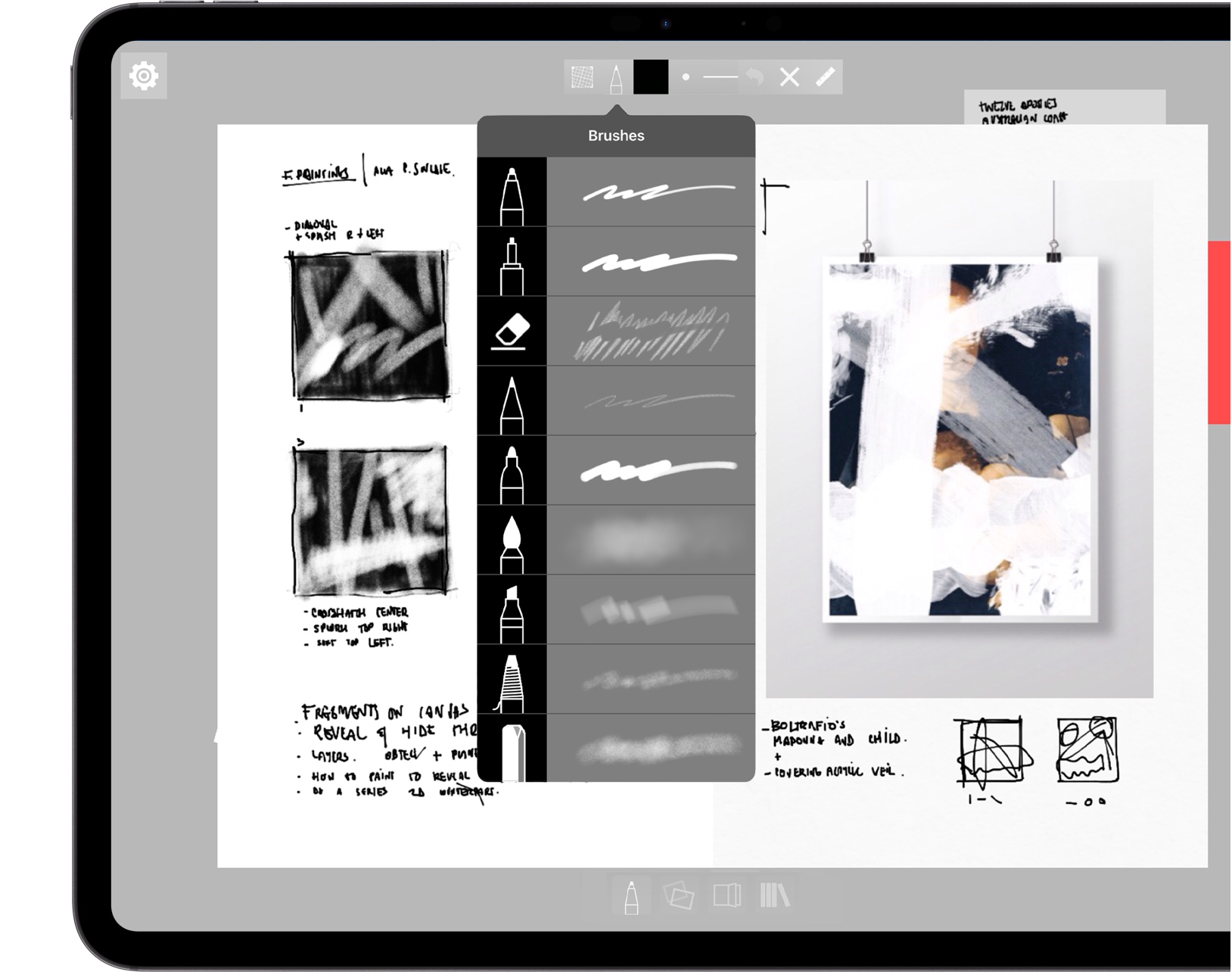 Morpholio Journal Amazing Pens & Brushes